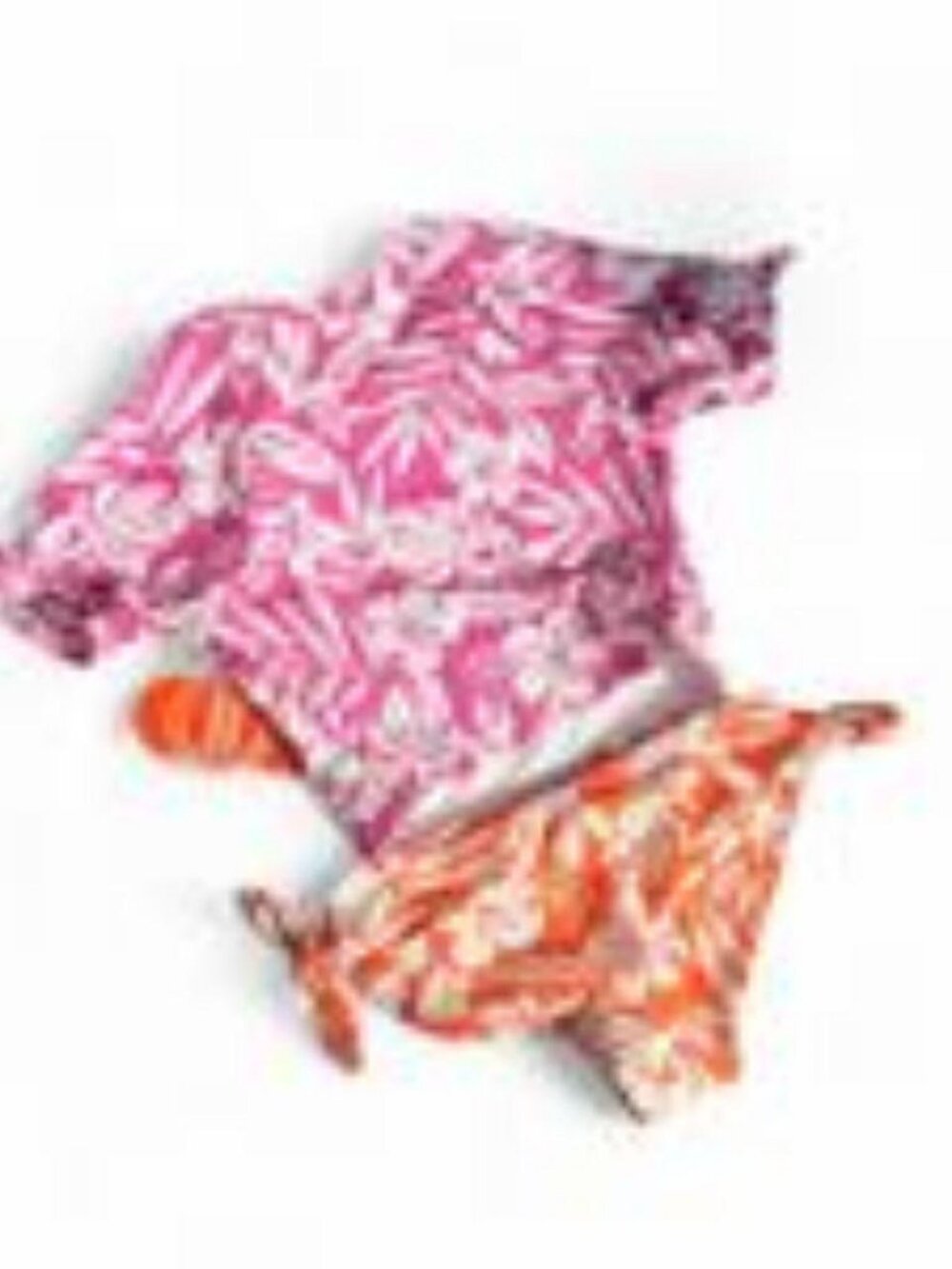 Wonder Nation Girls Floral Two-Piece Swim Set Size S